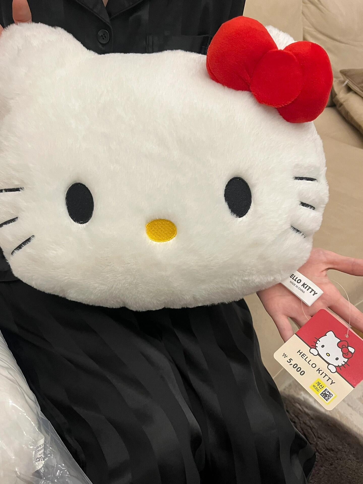 Hellokitty Cute Decorative Pillow Plush Toy Pillows Stuffed Plush Sofa Pillow