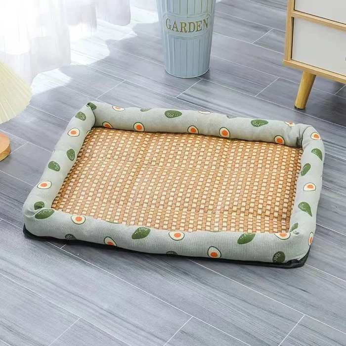 🔥Last Day Promotion-60% OFF🔥Ice Rattan Cooling Bed For Cats/Dogs