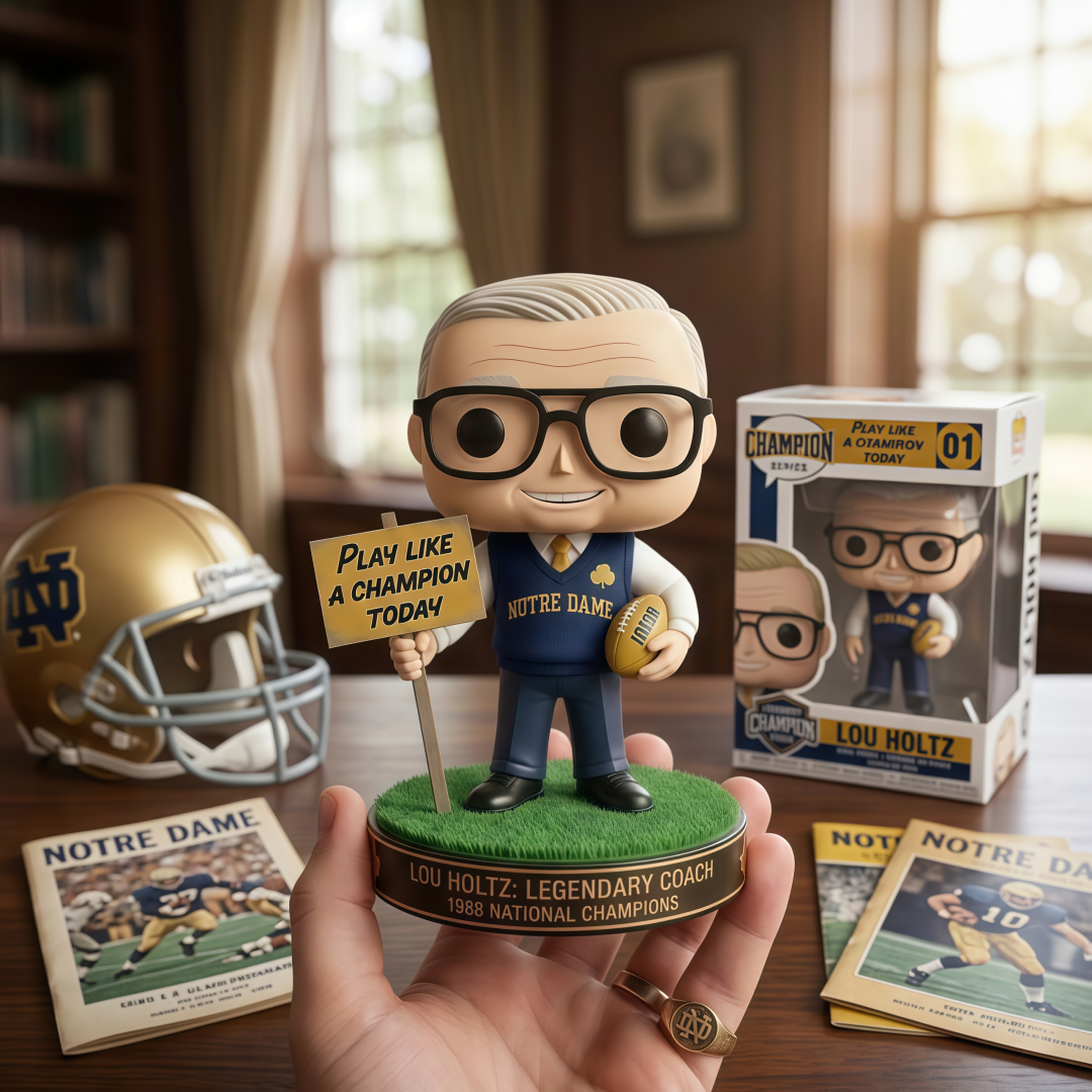 Lou Holtz Legendary Coach Collectible Figure