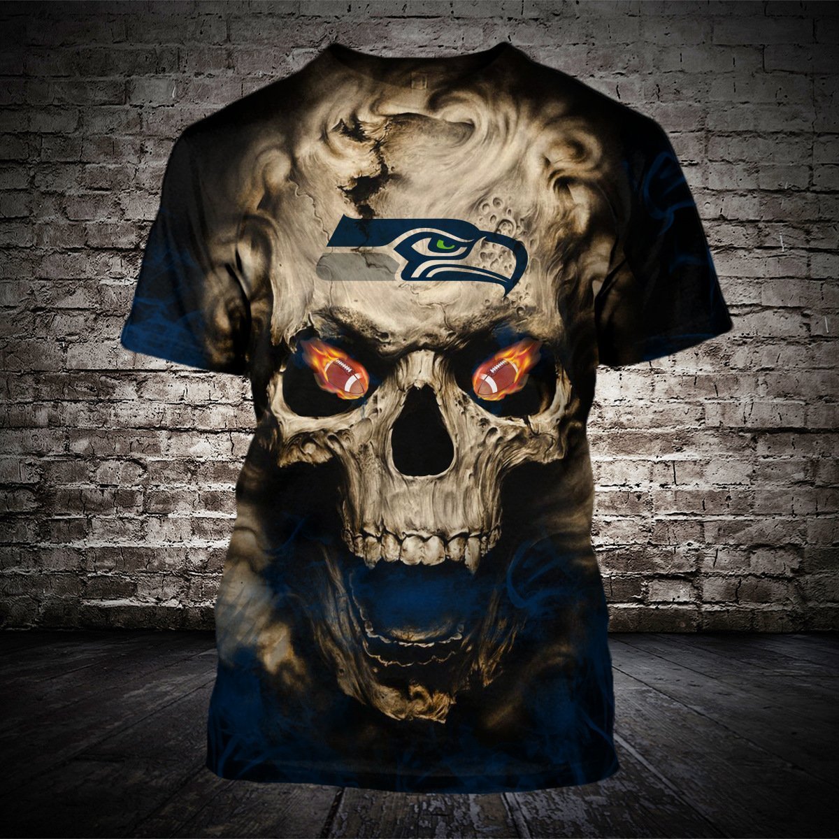 SEATTLE SEAHAWKS 3D HOODIE