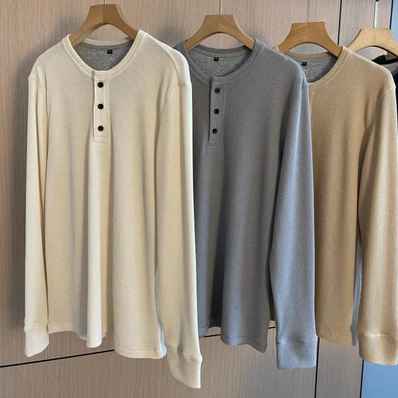 Signature Waffle Long Sleeve Shirt