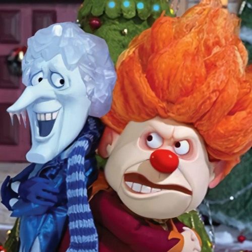 On Sale🔥Heat Miser Snow Miser Christmas Towel