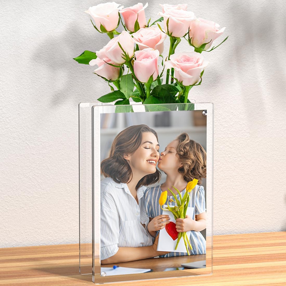 🔥TODAY ONLY 49% OFF🔥Flower Vase Magnetic Picture Frame 2 in 1
