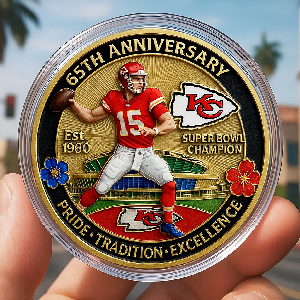 Kansas City Chiefs 65th Anniversary Coin