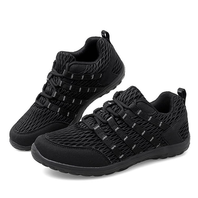 Couple Lace-Up Mesh Sneakers