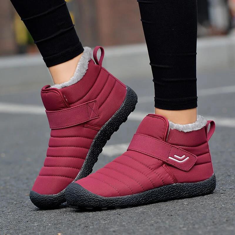 Lightweight Winter Shoes Warm Plush Snow Boots