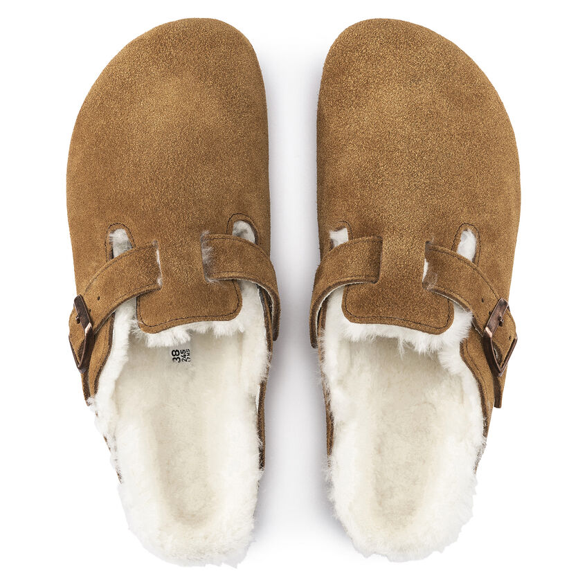 Boston Shearling Suede Leather B-18942