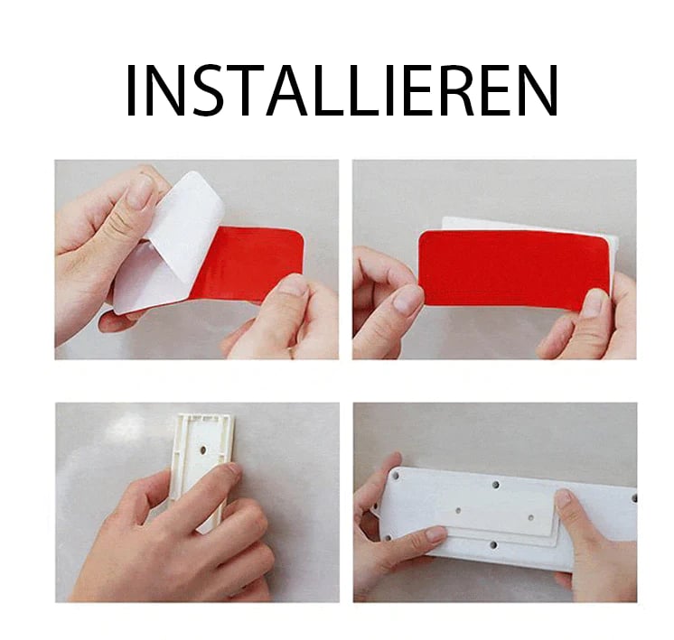 Self -adhesive holder