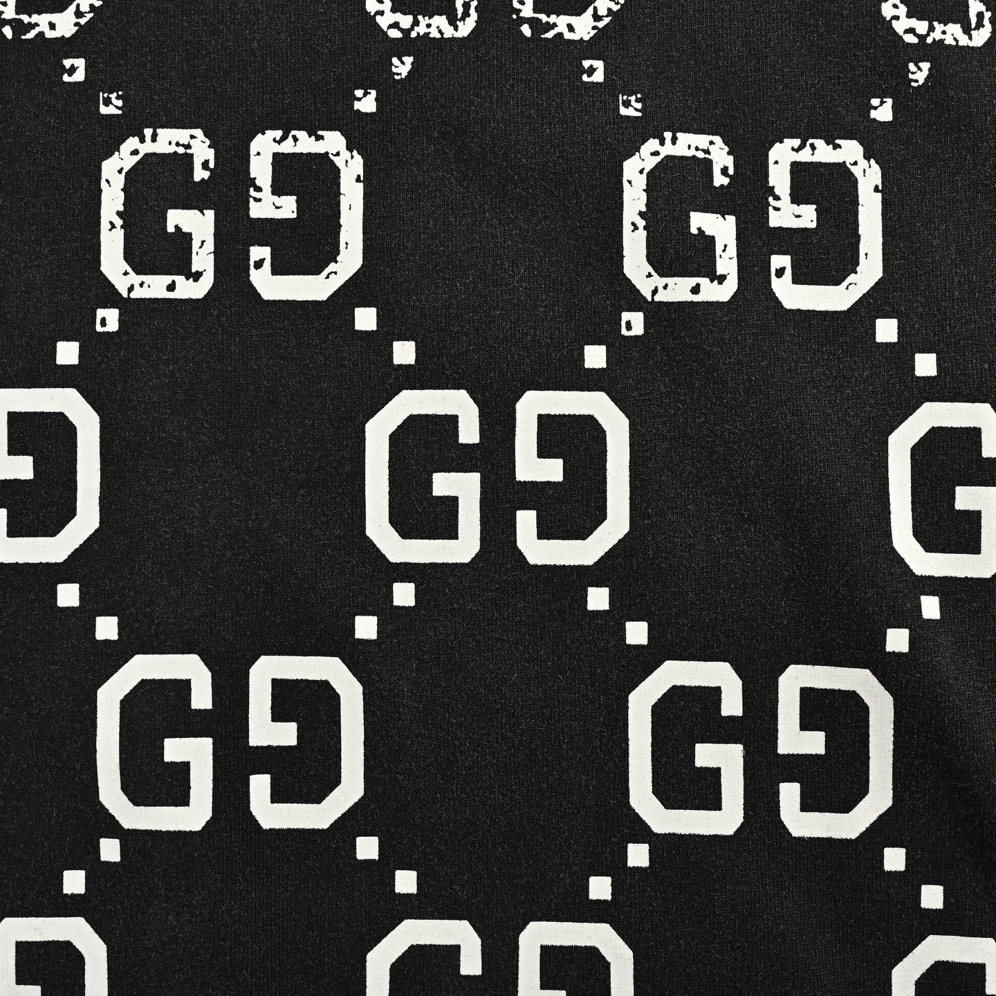 Gucci Double G print gradient short sleeves