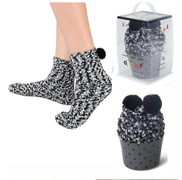 (🎅EARLY CHRISTMAS SALE - 48% OFF)Winter Fuzzy Slipper Socks WIth Gift Box🔥Buy 5 Get FREE SHIPPING