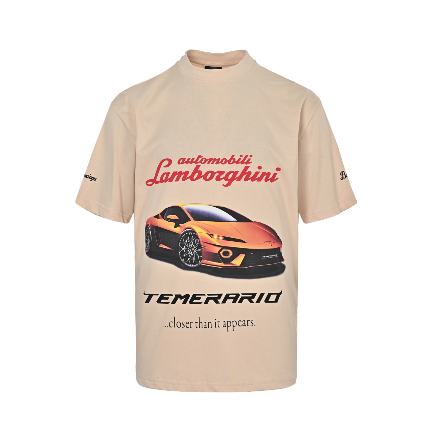 Balenciaga Lamborghini racing short sleeves