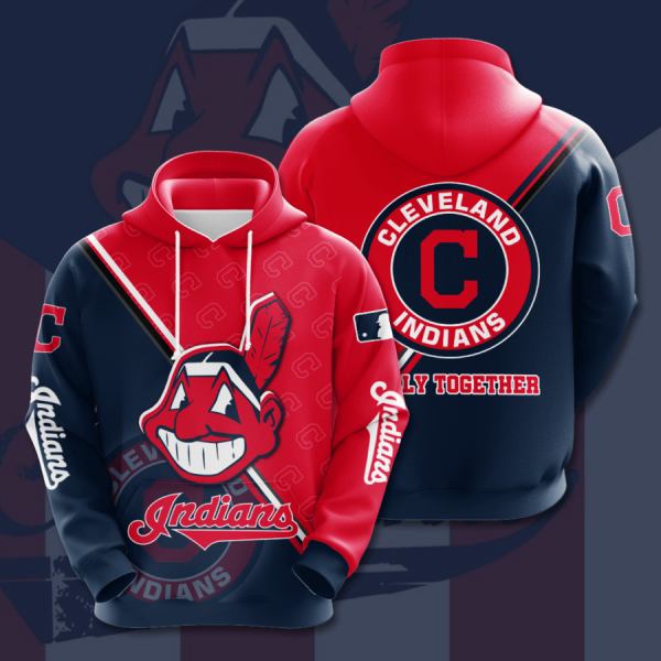 CLEVELAND INDIANS 3D HOODIES CI006