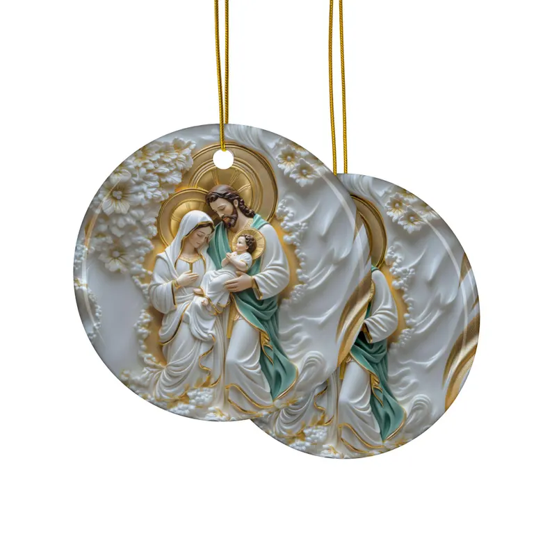 🔥Limited Edition 🎁3D Catholic Christmas Ornament