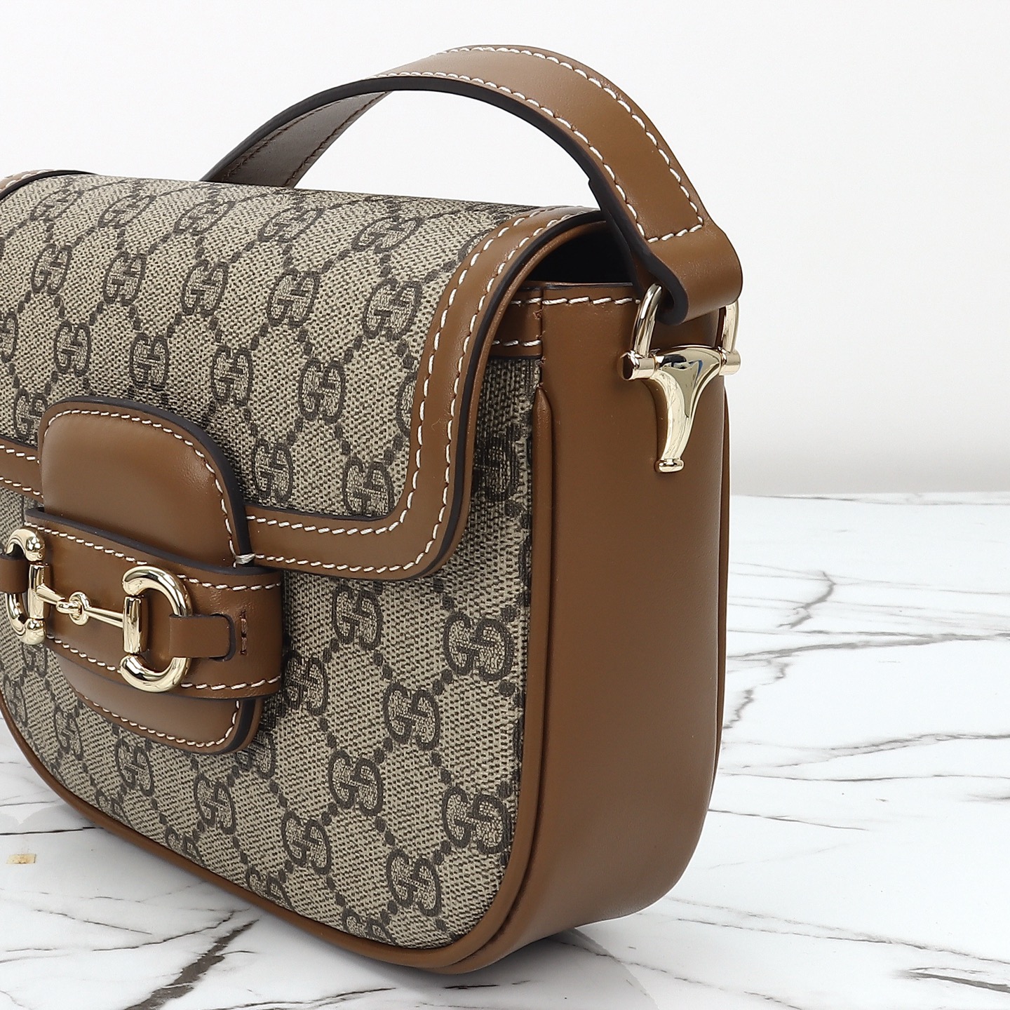 Gucci Horsebit 1955 Soft small shoulder bag 815205 FAD6L 9758