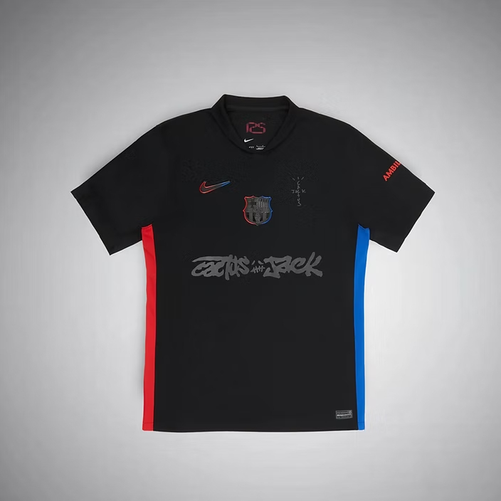 Barcelona Cactus Jack Travis Scott 24/25 Away Jersey