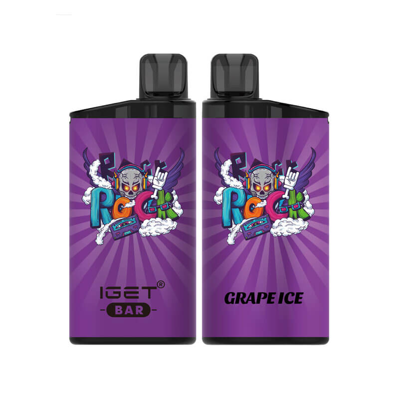 Grape Ice IGET Bar 3500 Puffs