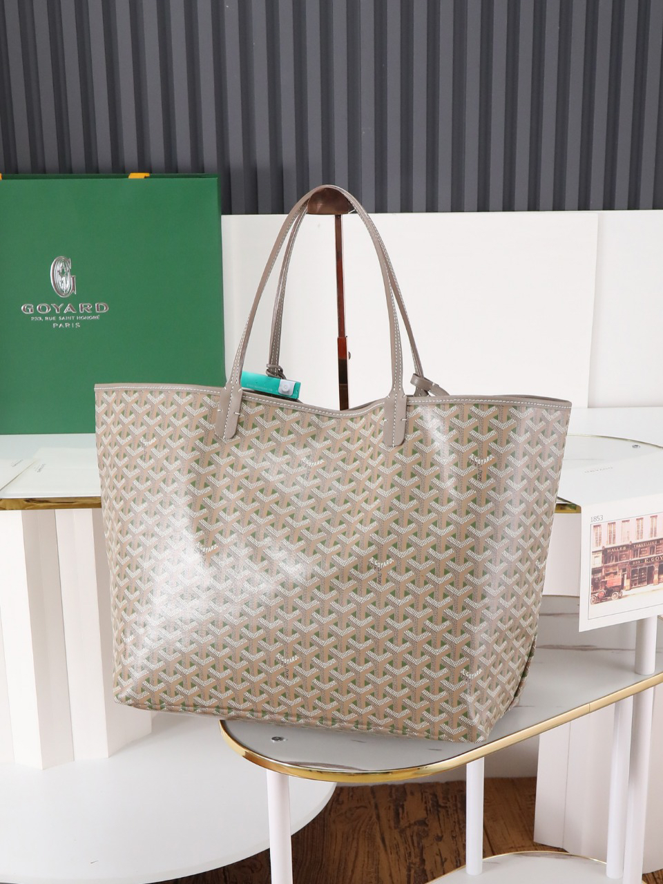 Goyard saint louis large shopping bag 020146