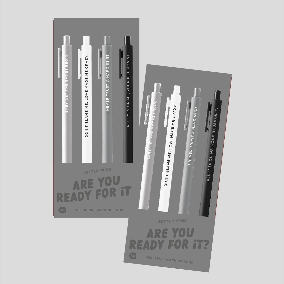Jotter gel pens (taylor's version)