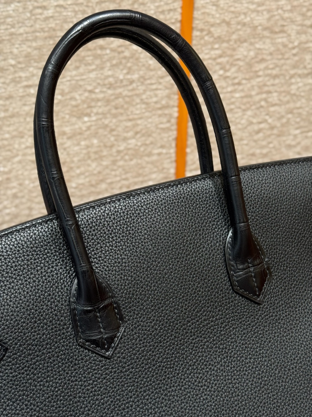 Hermès Birkin Touch 89noir Handbag (Handmade to Order)
