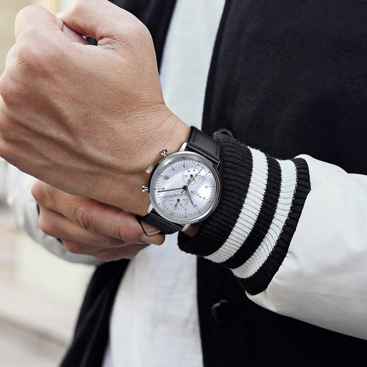 FS021 Dual -Time Quartz Watch