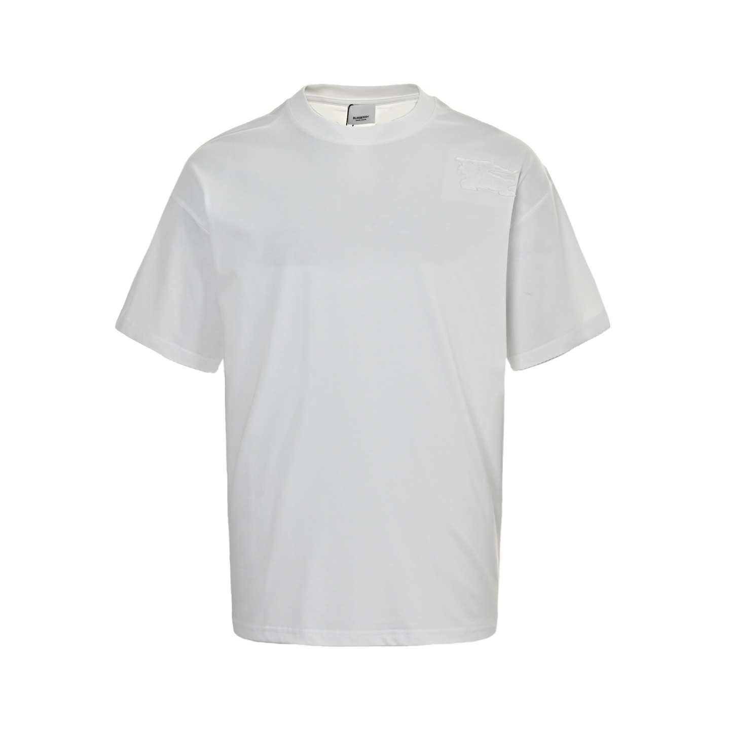 Burberry 25ss shoulder warhorse patch embroidered short sleeves