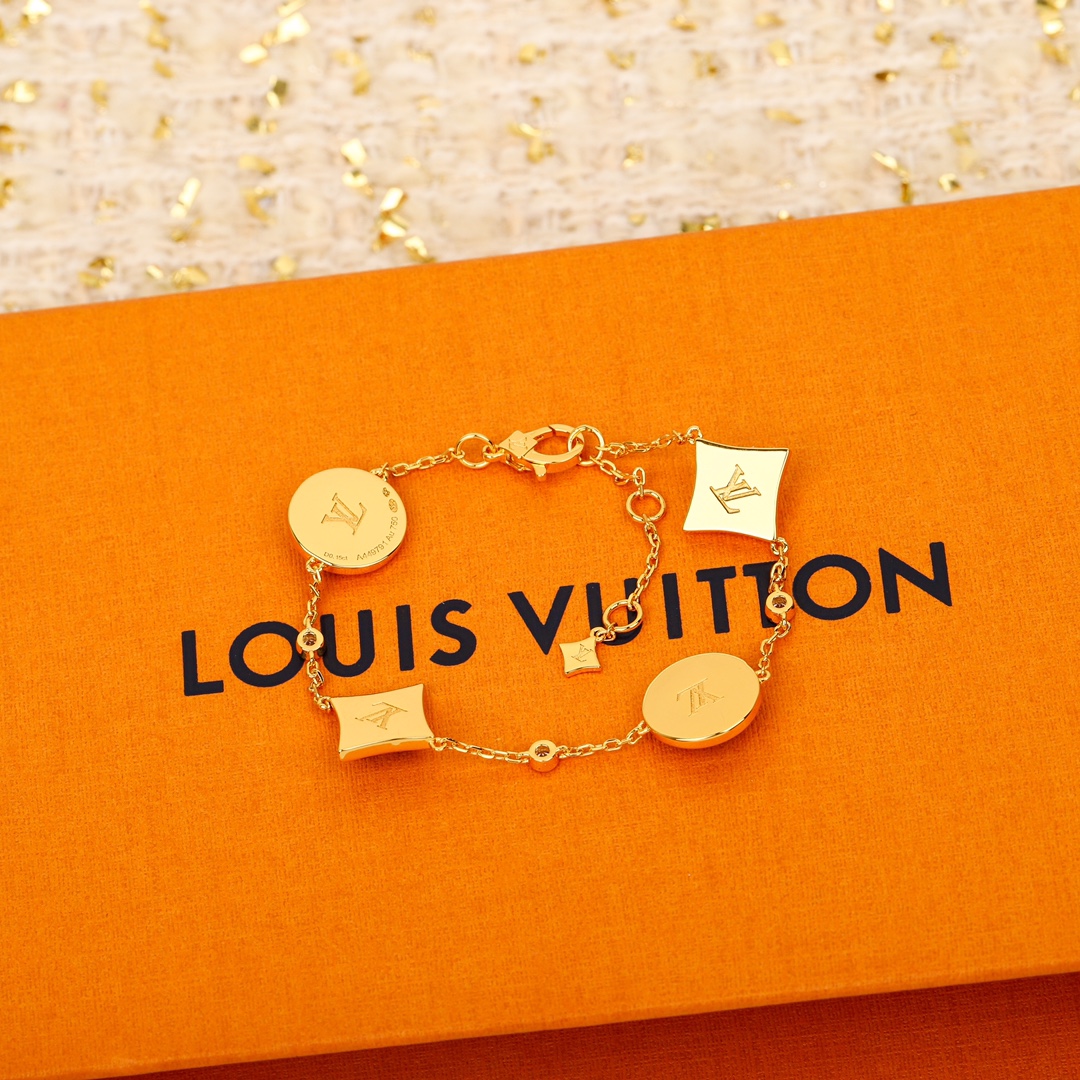 Louis Vuitton Four Flower Bracelet