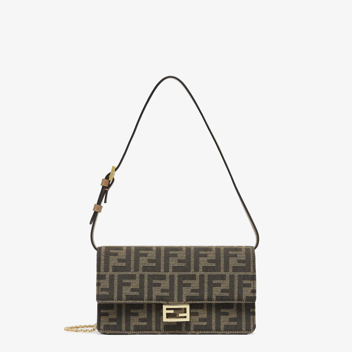 Fendi chain wallet BAGUETTE handbag 8M0498A98PF0A6E
