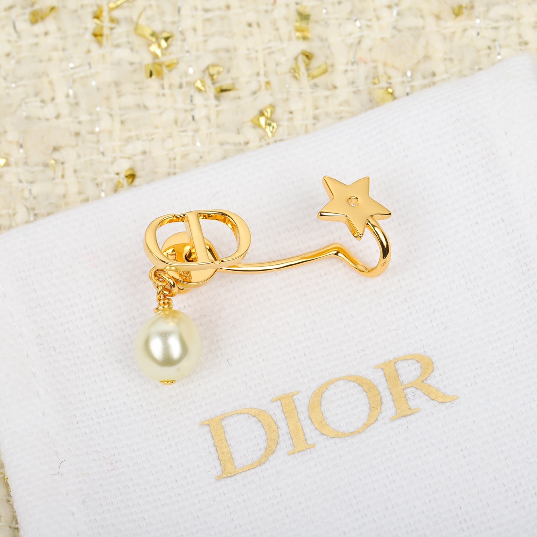 Dior Metal Single Earring