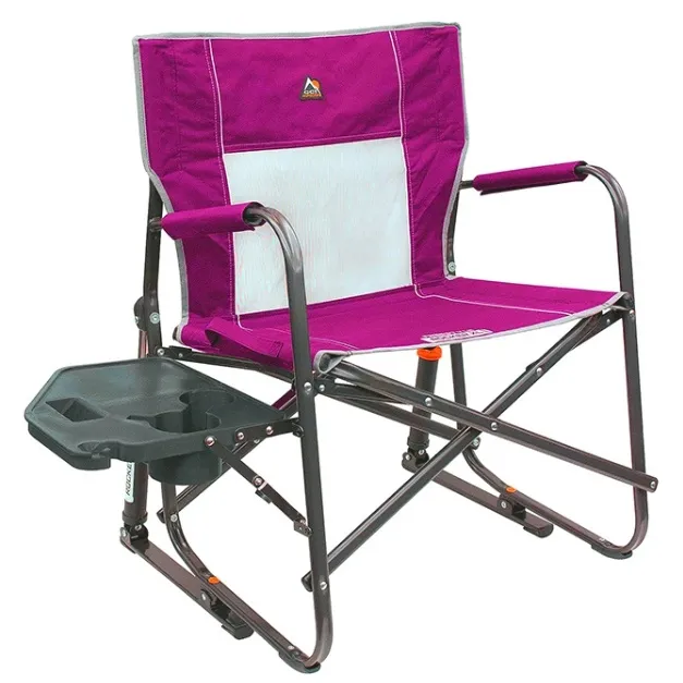 Soon to be sold out💝clearance-Buy 2 get 2 free,Buy 3 get 3 free💥GCI Outdoor Pack Away Portable Rocking Chair✅350-lb Weight Capacity