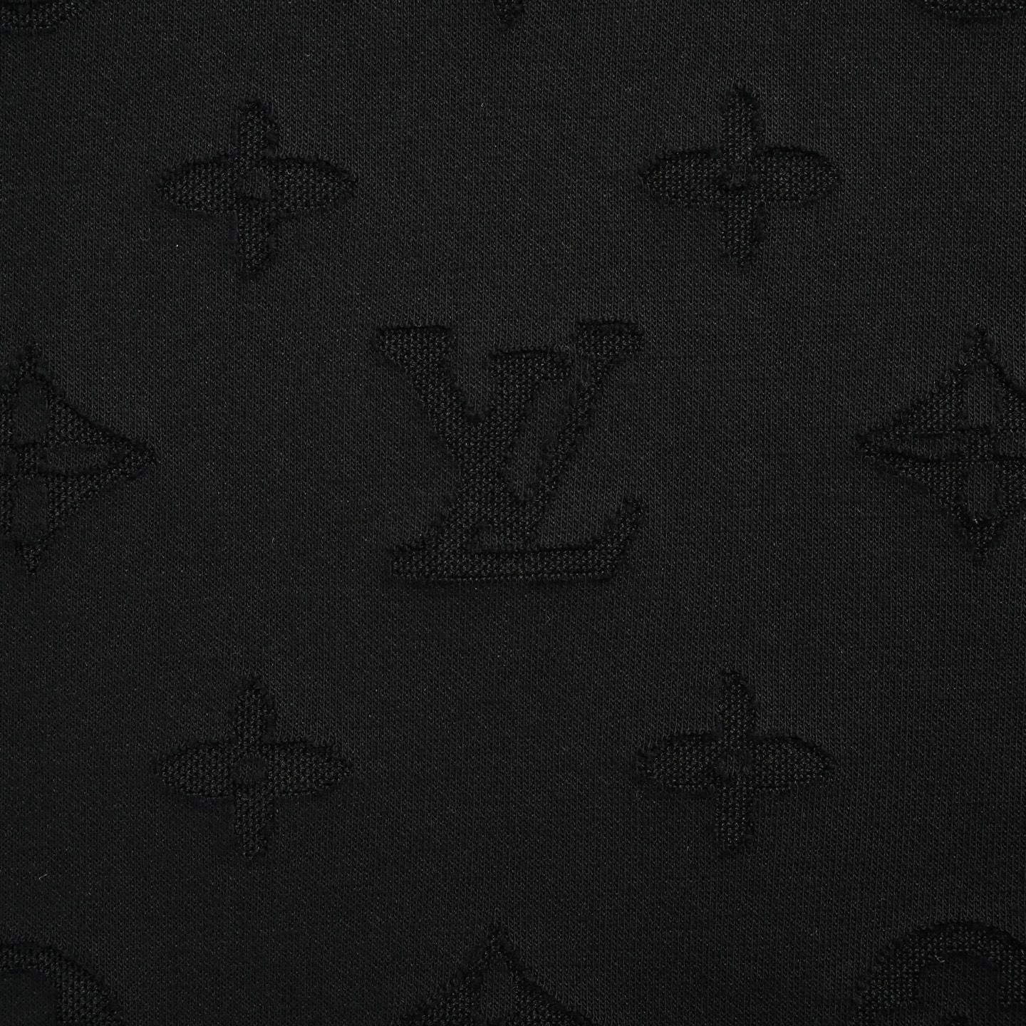 Louis Vuitton 25ss all-over devoré short-sleeve