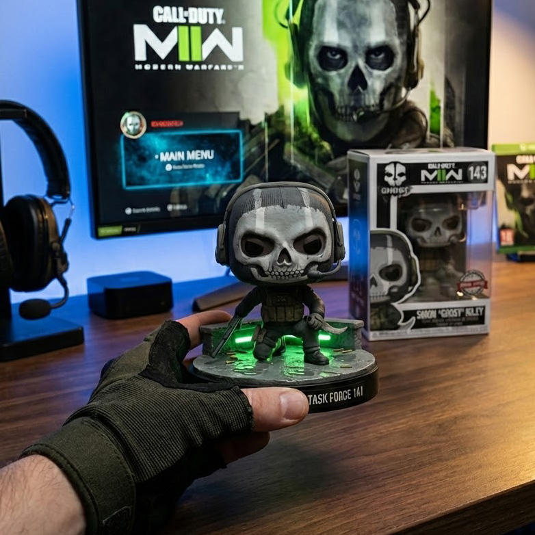 💀 Call of Duty: Ghost – Simon “Ghost” Riley Limited Edition Pop! Figure