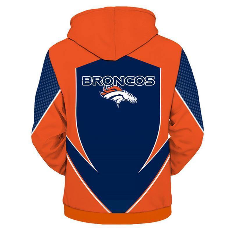 BRONCOS 3D HOODIE DB