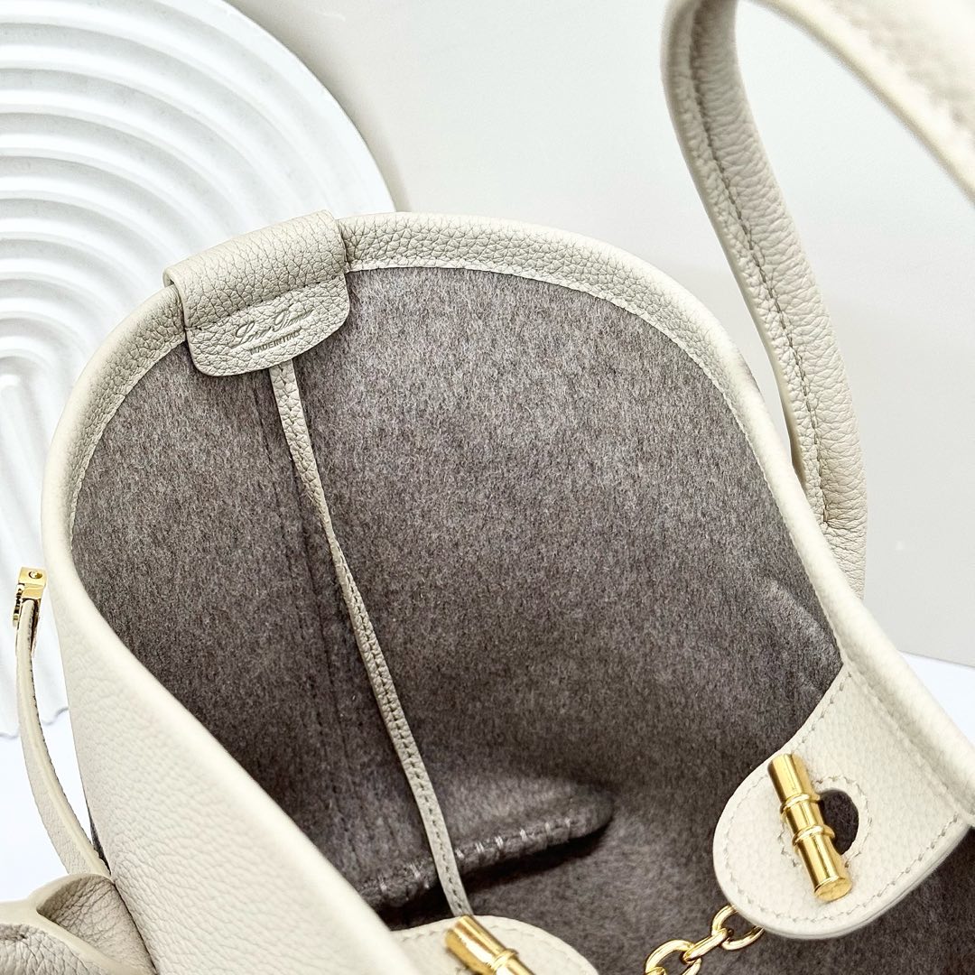 Loro Piana Ghiera Shoer Small Shopping Bag FAO7473
