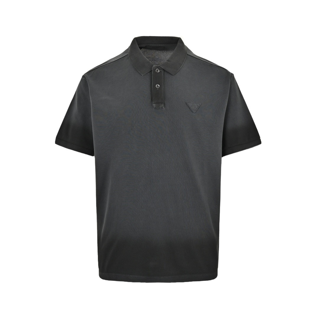 Prada 24ss gradient Polo short sleeve