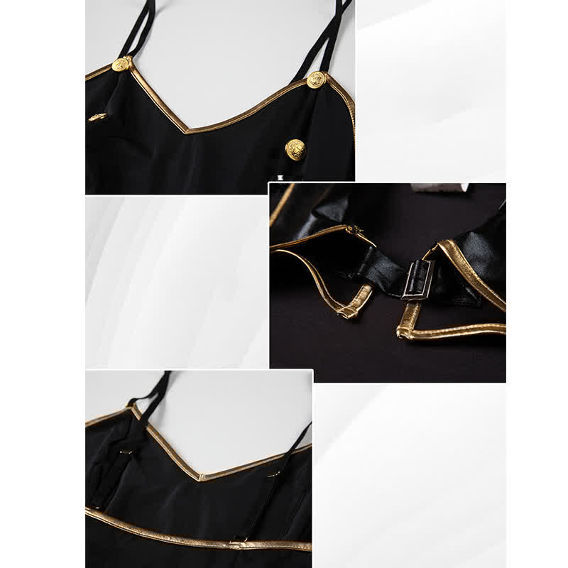 Cosplay Policewoman Uniform Lingerie Set