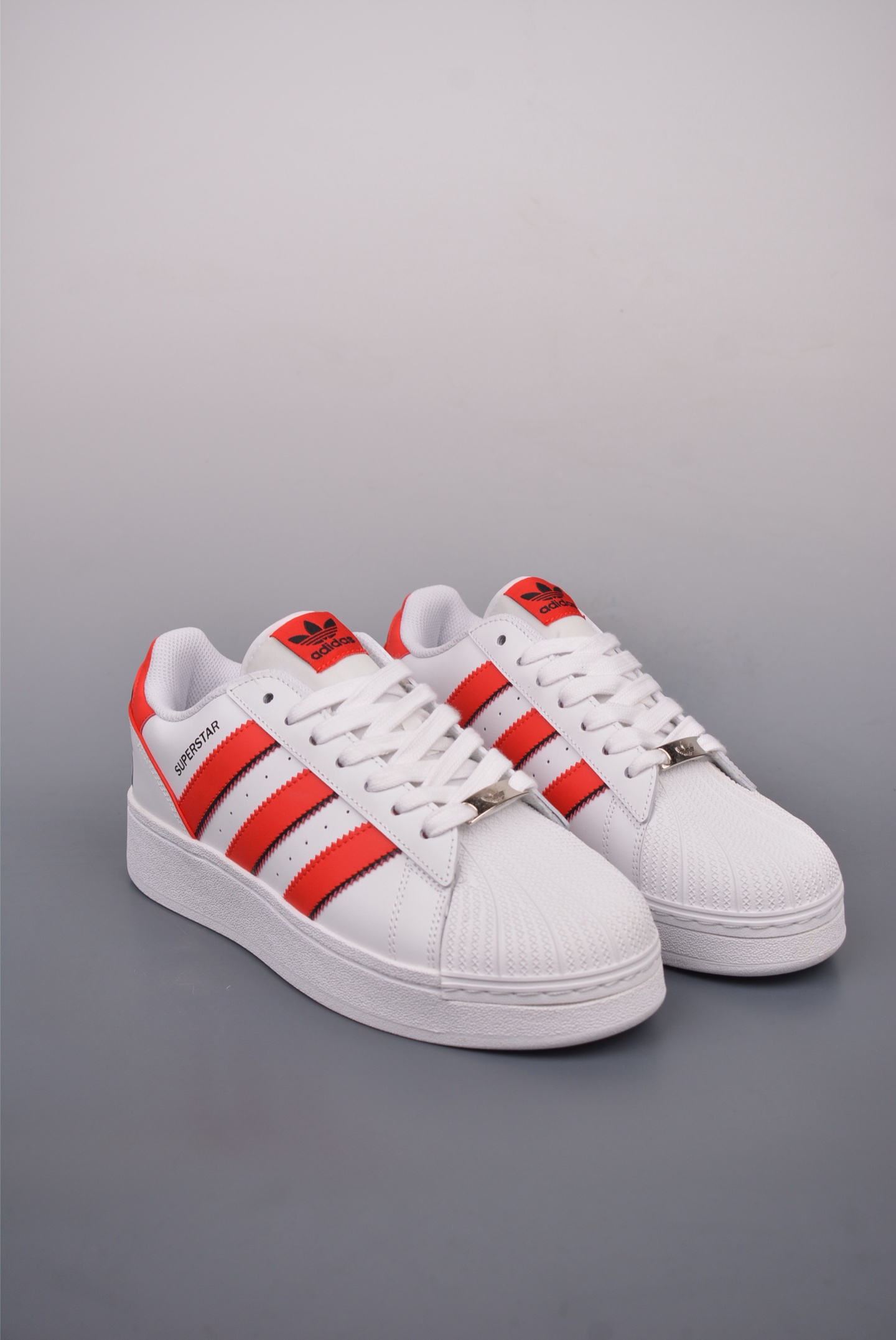 Adidas Originals SUPERSTAR XLG W White Red Black  IF6144
