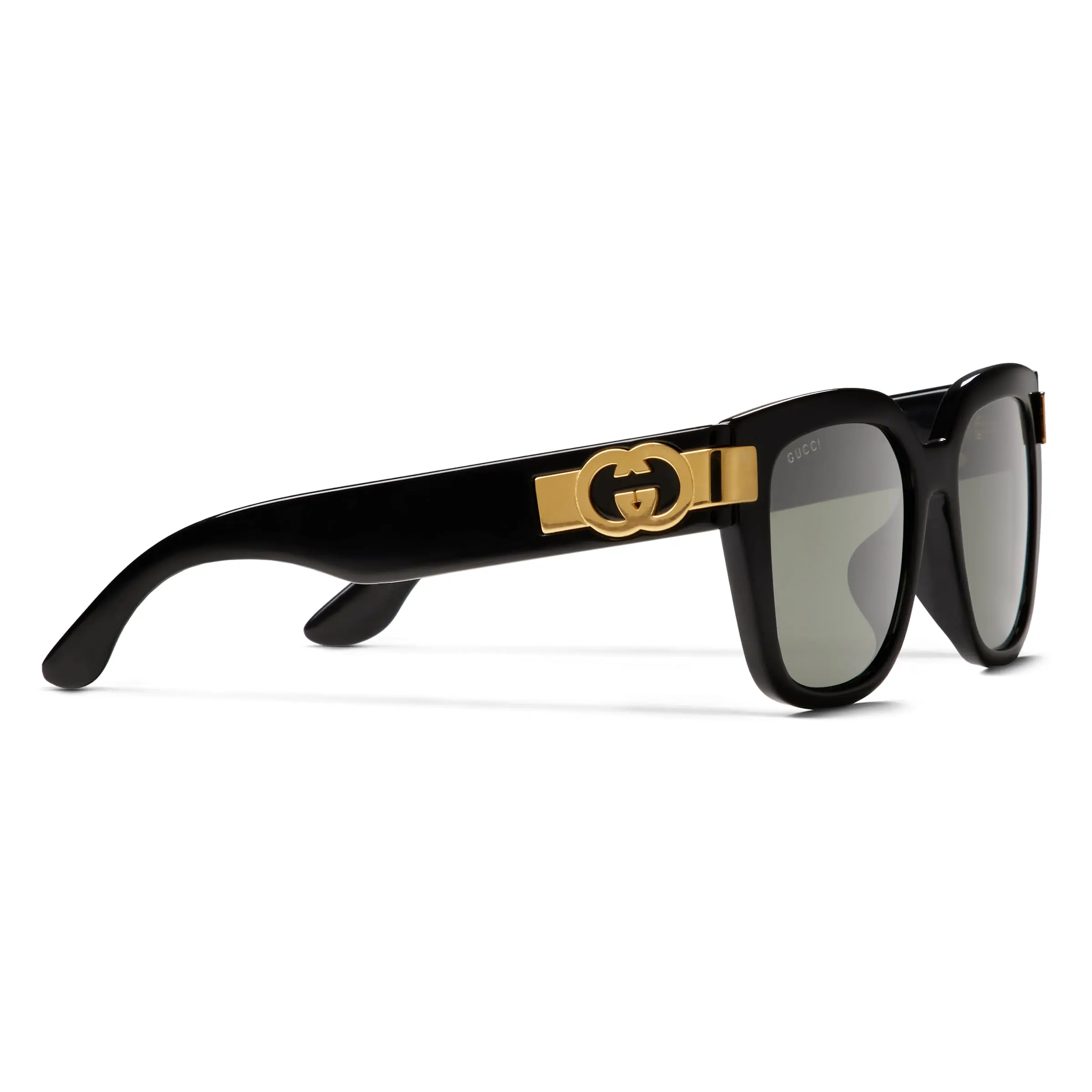 Gucci fitted oval frame sunglasses