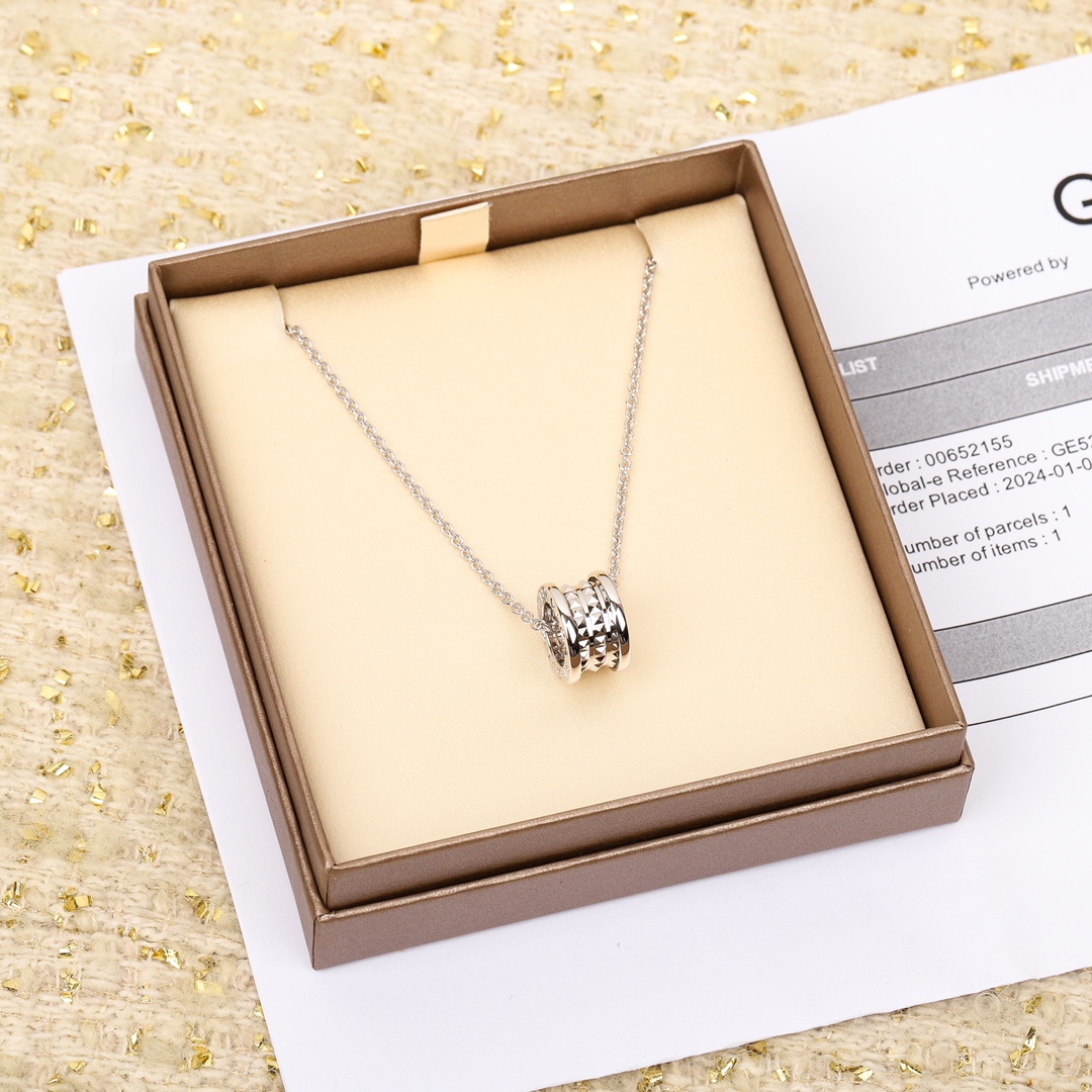 Bulgari Hoop Necklace