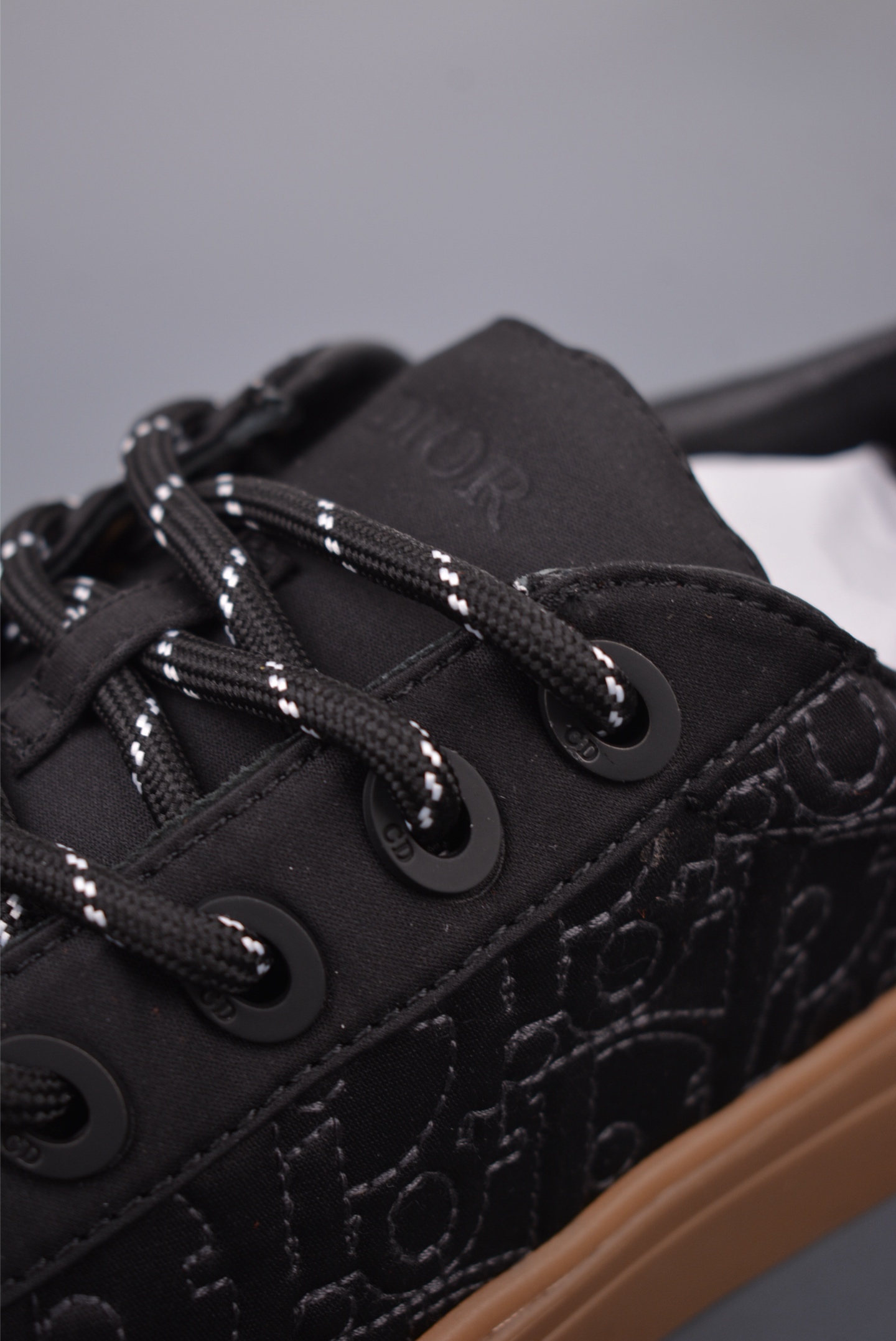 Stone Island x Dior B33 Low Top Sneakers black 3SN303ZAM_H900