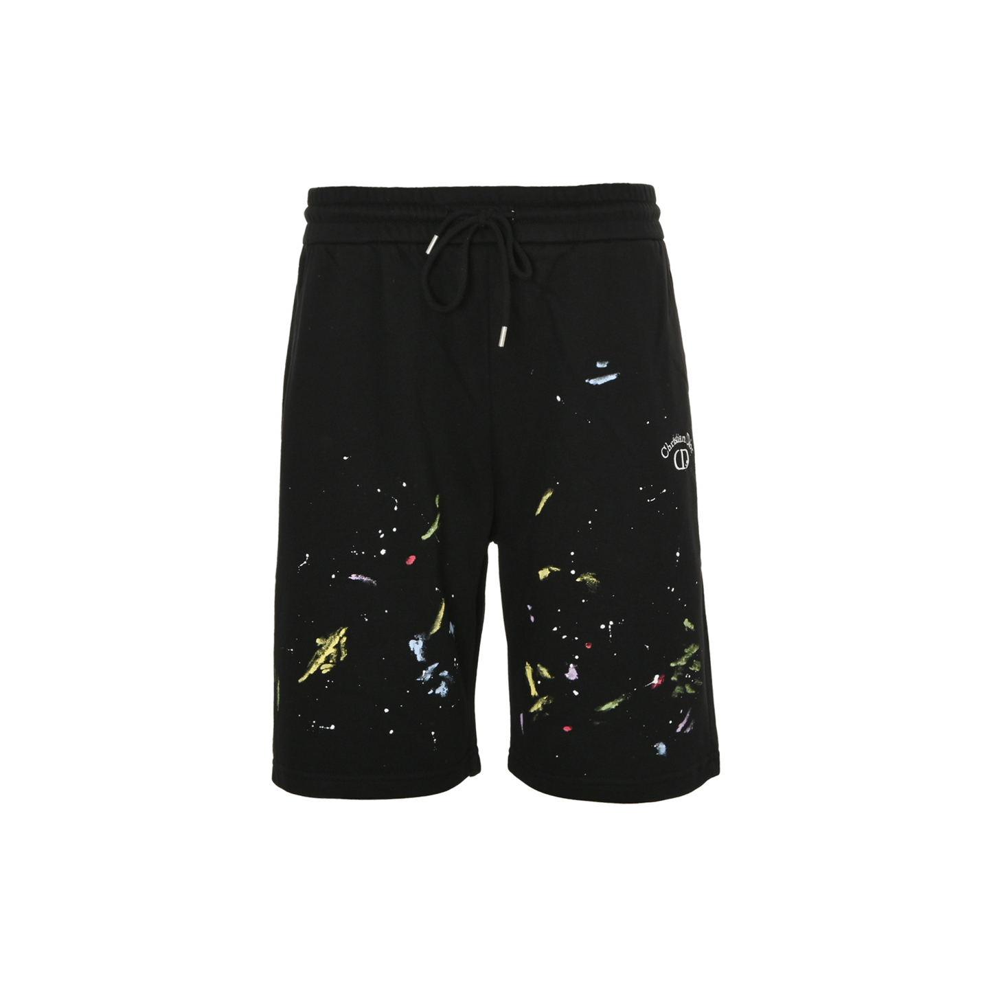 Dior 25ss embroidered graffiti shorts