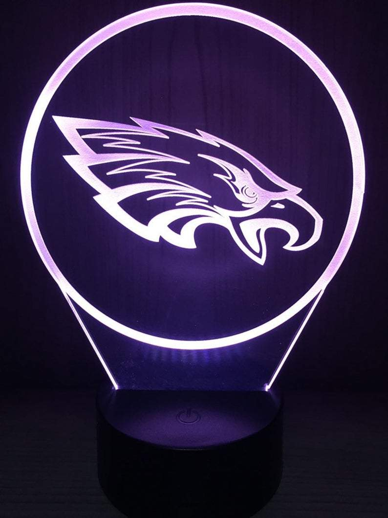 PHILADELPHIA EAGLES 3D LED LIGHT LAMP