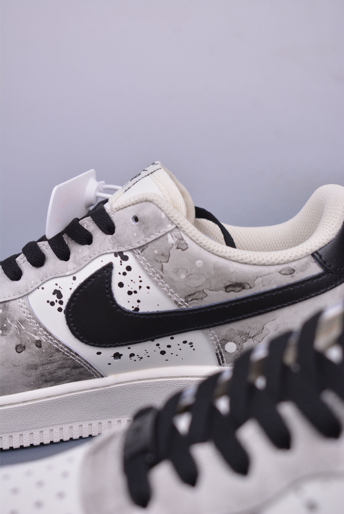 Nike Air Force 1 07 Low Sneakers Landscape Ink Painting BL1522-089