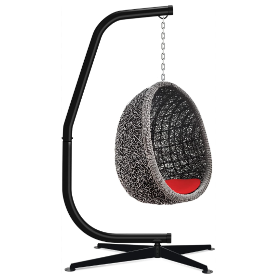 Best Choice Products Metal Hanging Hammock C-Stand for Chair/Weather Resistant Finish