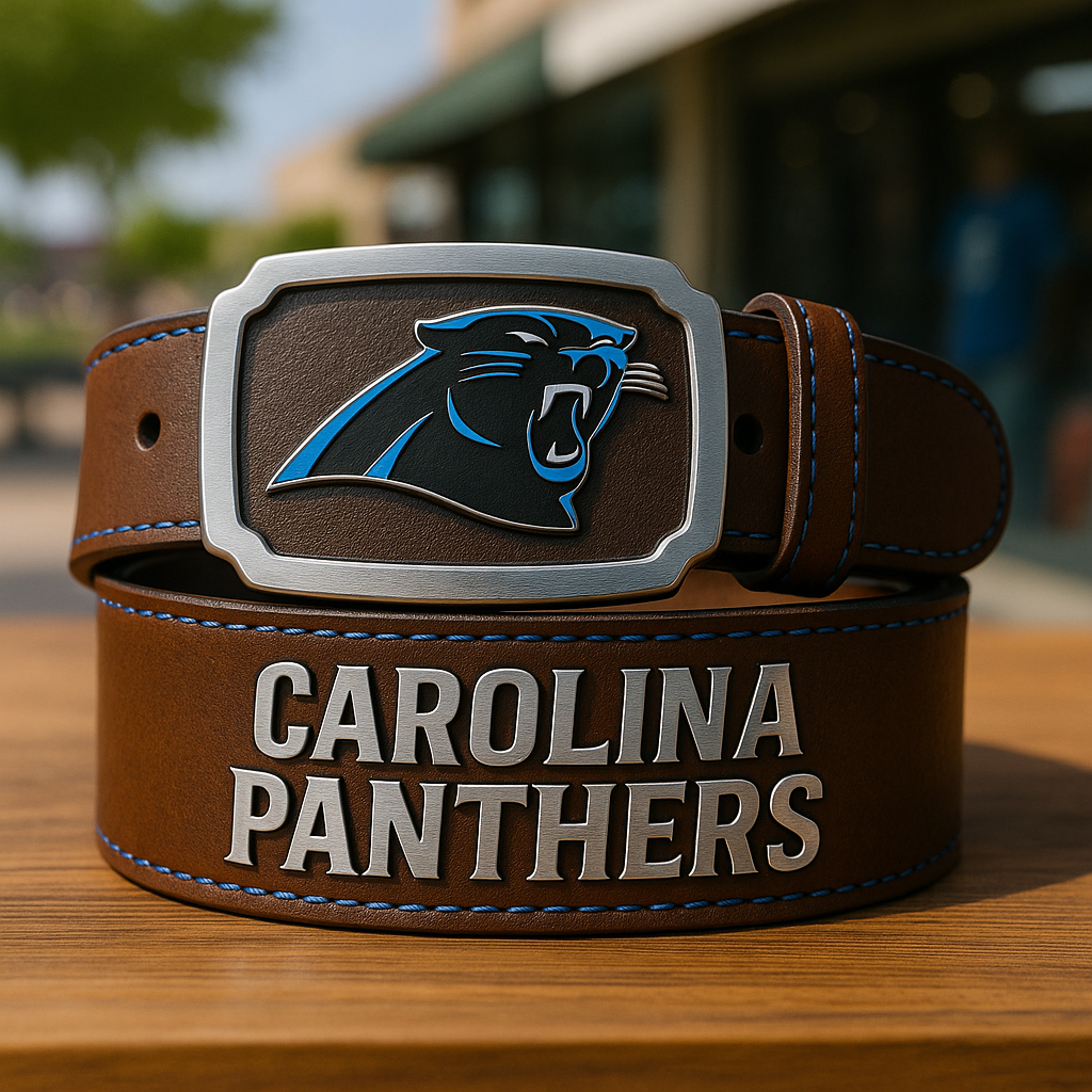 Stay Wild – Carolina Panthers Statement Belt