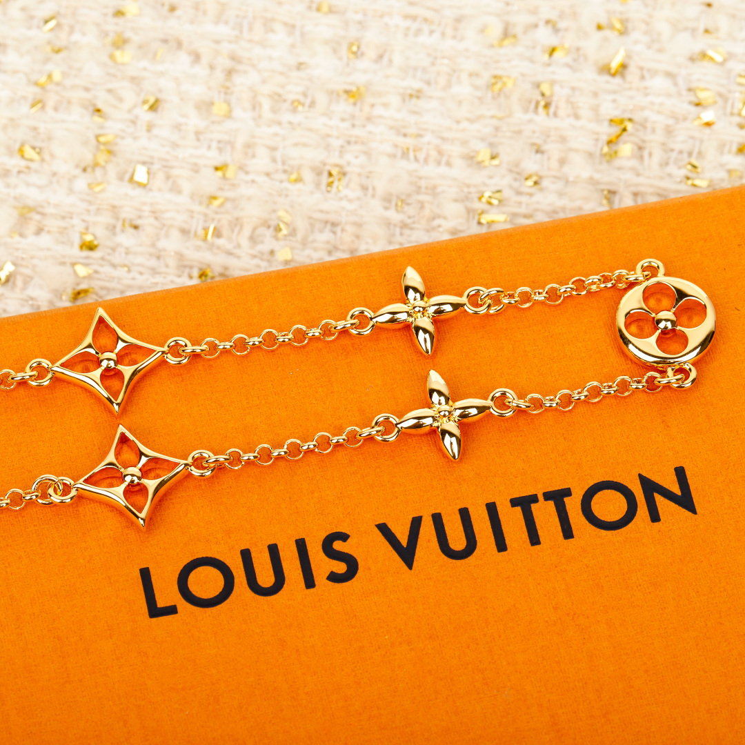 Louis Vuitton floral necklace