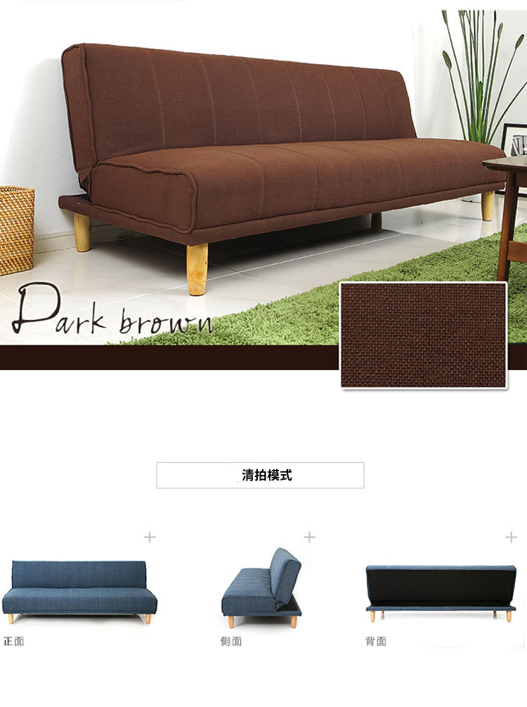EVANGELINE RITZ Japanese Scandinavian Sofa  Solid Wood Nordic ( 6 Colour )