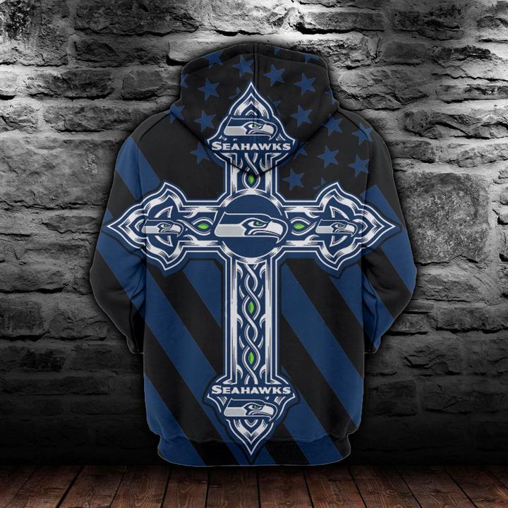 SEAHAWKS  3D HOODIE VN 111