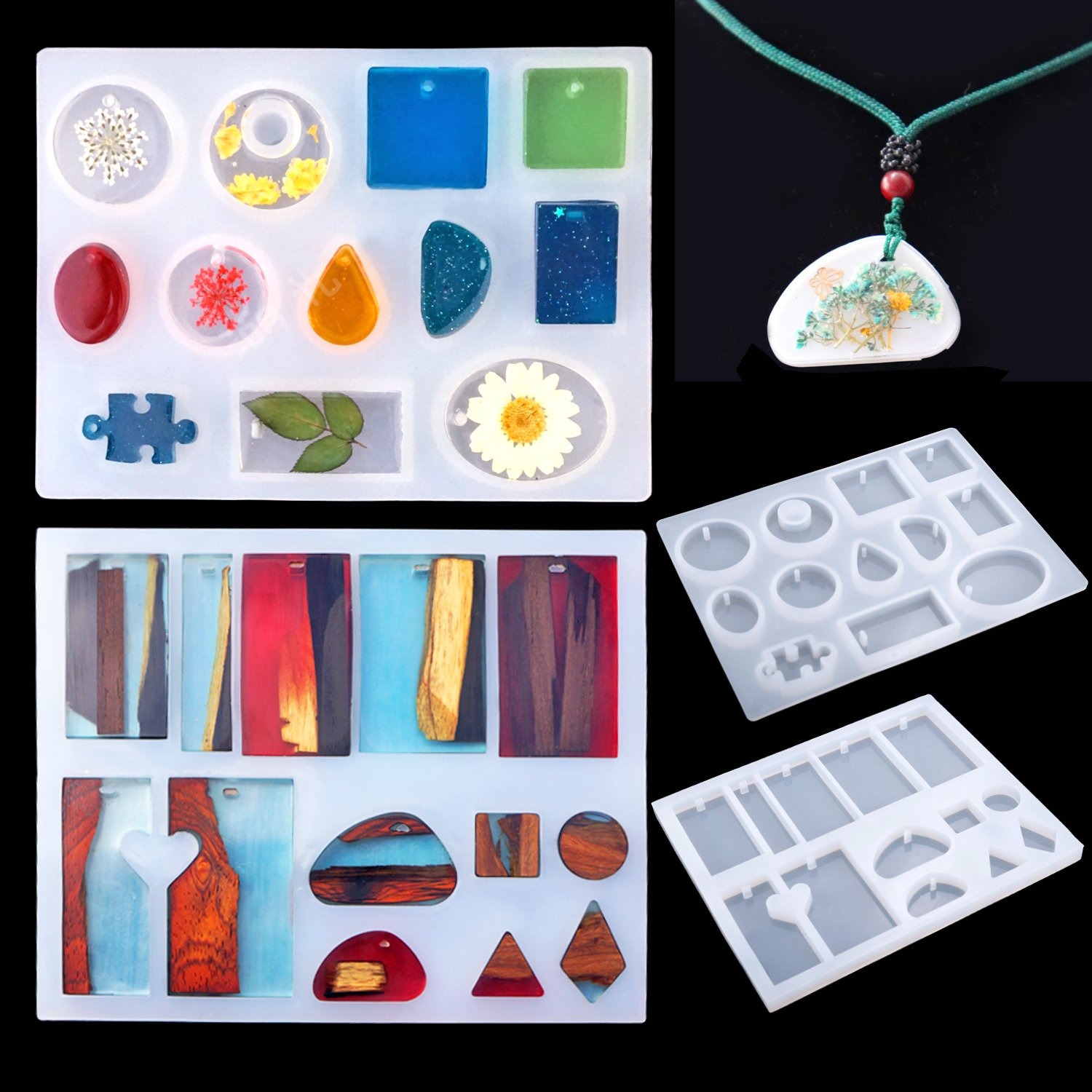 DIY Crystal Glue Jewelry -- One Suit Can Make All Products!