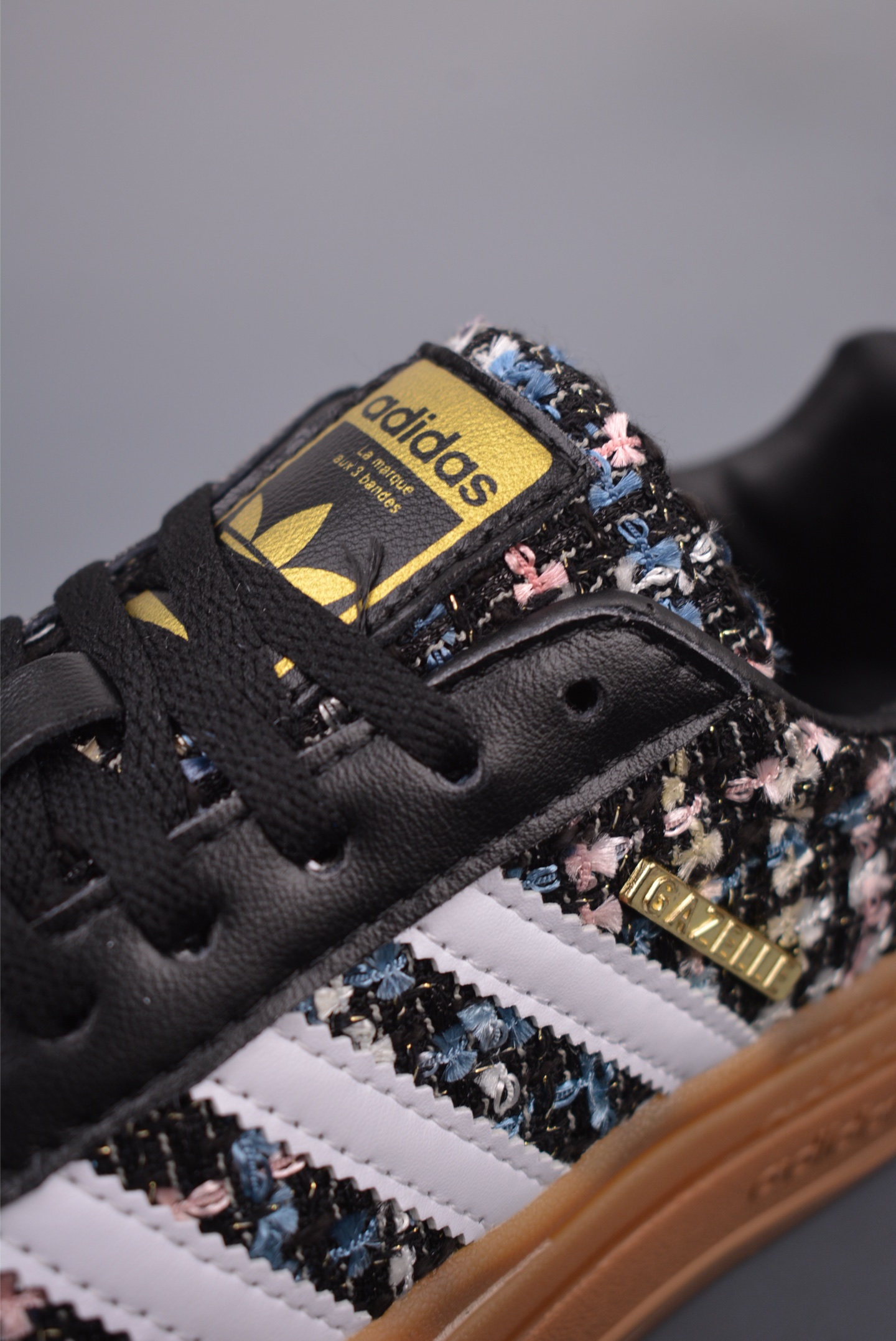 Adidas Originals Gazelle Bold W Black Floral JR5672