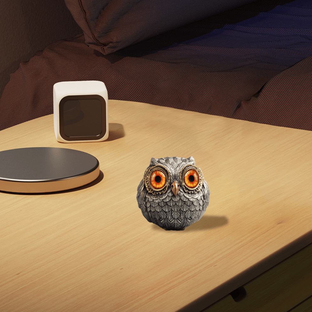🦉Lucky Owl Guardian-The Wise Watcher of the Felt✨